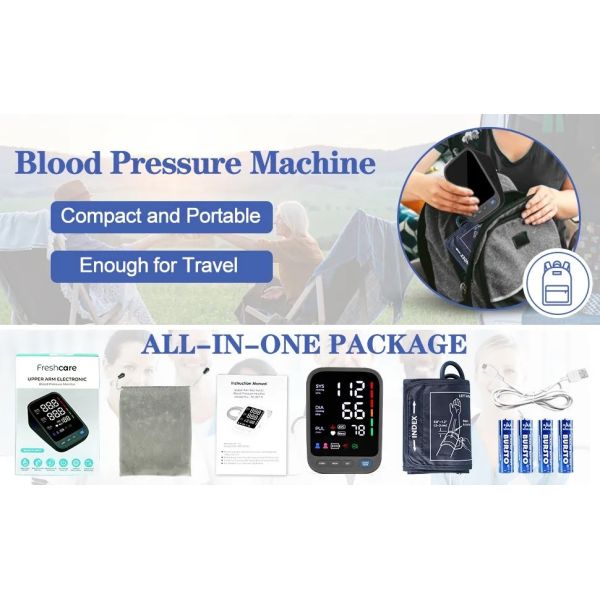 CE ISO Automatic Check Ambulatory Digital Blood Pressure Monitor Arm Style