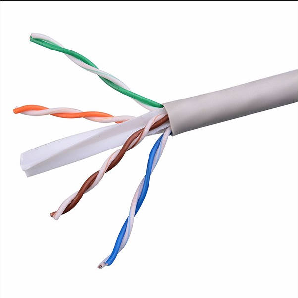 ISO CPR ETL 6 Pairs UTP Lan Cable 24AWG 23AWG Cat5e Cat 6 Indoor