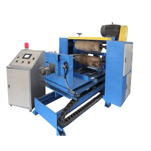 Double Sided Sheet PLC Polishing Machine AC 220V For Stainless Steel Square Tube