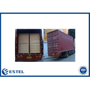 IP55 Two Doors 20U Waterproof Network Cabinet 500W Air Conditioner