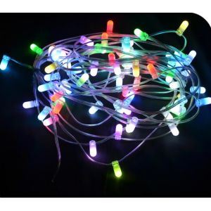 12v low power led clip light multi colors 100m/roll long christmas lights led