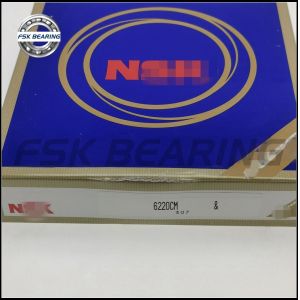 Open Type 6220CM 6220 Single Row Deep Groove Ball Bearing 100*180*34 mm Steel