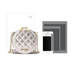 Small round new Korean version of joker women's bag fashion chain style one