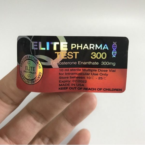 Buy Packaging Boxes Ultra Tren 10Ml Vial Labels With Hologram Effect at wholesale prices