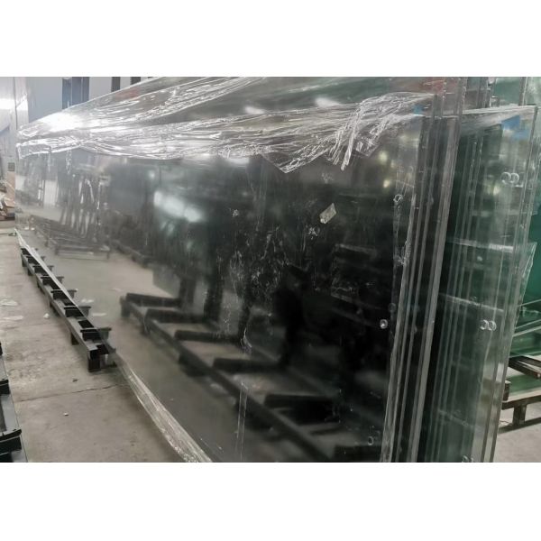 19mm Thickness Jumbo Overlength Large Tempered Glass Panels