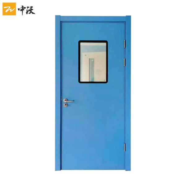Buy Hospital Single Leaf Galvanized Steel Fire Exit Doors at wholesale prices