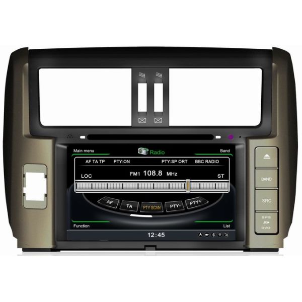 Ouchuangbo multimedia radio sat navi DVD for S100 Toyota Prado 2010 china wholesaler unit OCB-065