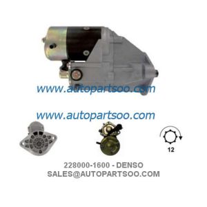 Quality 128000-8621 228000-1600 - DENSO Starter Motor 24V 4.5KW 12T MOTORES DE ARRANQUE for sale