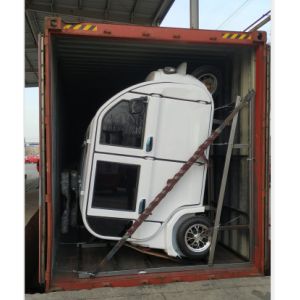 Three Wheeler 60V 0.38t Solar Powered Electric Vehicle