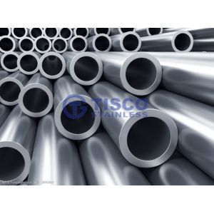 Sliver Color Stainless Steel Tubing for Customized Flange Connection and