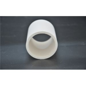 Heat Resistance Aluminum Oxide Ceramic Tube White Color For Industry