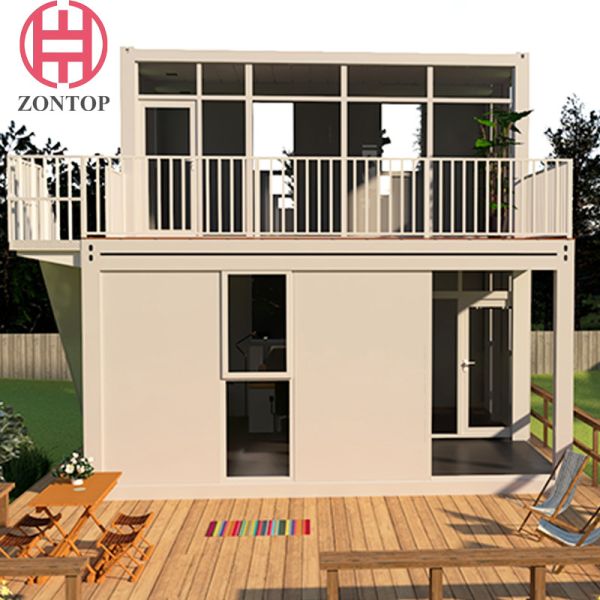 Zontop Modern Living 2 Bedroom China Easy Assembly Container Home 20 Folding