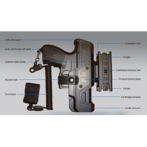 50 - 60kv Electric Shock Gun For Safety Constant 20pps Pure Dc Damping Pulse