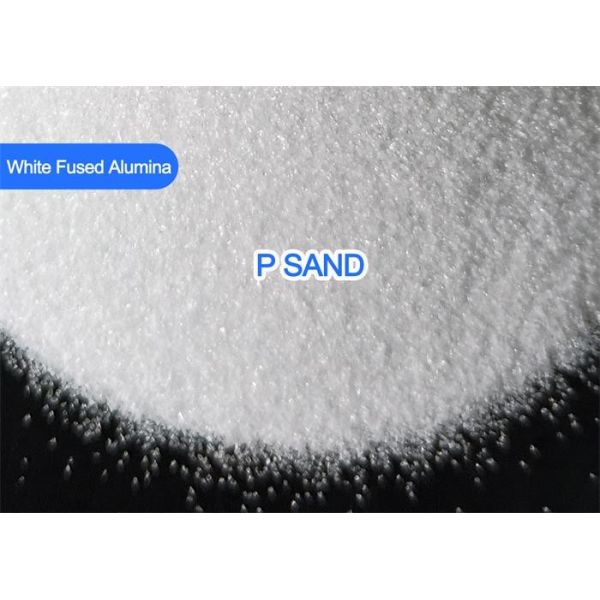Buy P Sand P16# - 240# White Aluminum Oxide Blast Media For Coated Abrasives / Sand Belt at wholesale prices
