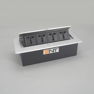 Customized Supported Furniture Embedded Desktop Pop Up Universal Power Socket