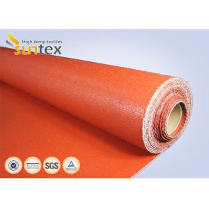 Heat Insulation Silicone Fiberglass Cloth High Temperature High Silica Cloth