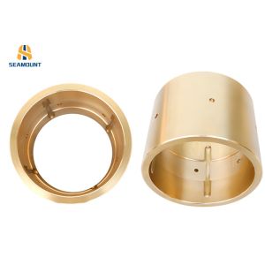 Centrifugal Casting Straight Brass Bushings Good Sealing Performance