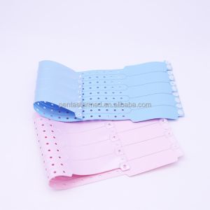 China Wholesale Disposable Adult  Medical Patient Identification ID Bracelet on sale