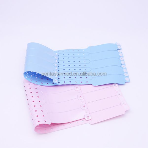 Buy Wholesale Disposable Adult  Medical Patient Identification ID Bracelet at wholesale prices