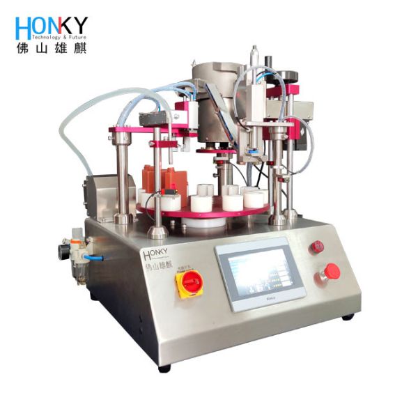 60ml Bio Chemical Reanget Pack Automatic Capping Machine With 7 Inch Touch