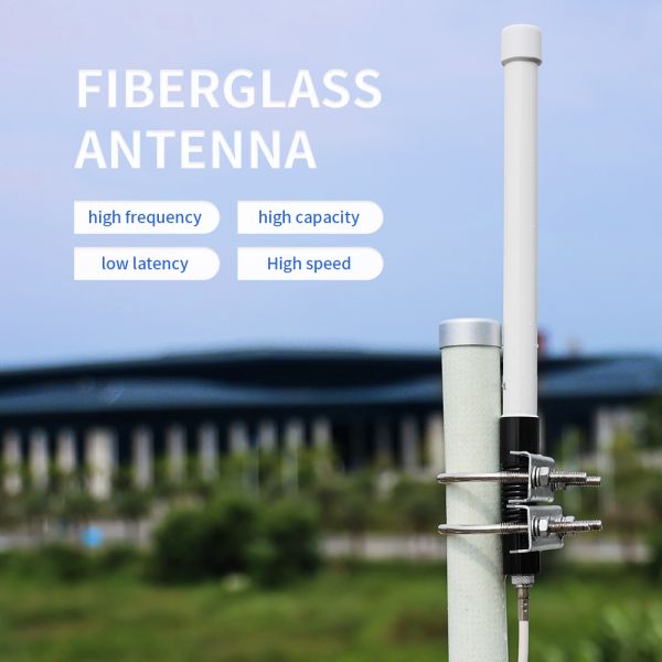 Mount Outdoor Fiberglass Antenna 3G / 4G LTE 14 dBi Omni-Directional Permanent Antenna with N Female