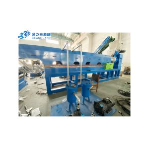 Watering Die Face Hot Cutting Plastic Pelletizing Recycling Machine Granulating