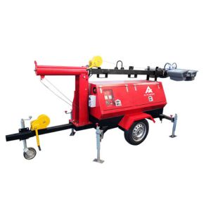 Kubota 300wX4 Portable Light Tower 7m Genset Lighting Tower