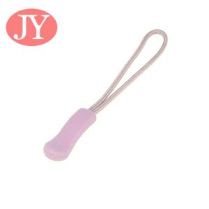 Jiayang zipper pull tab TPU Silicon paracord customized TPU zipper puller for