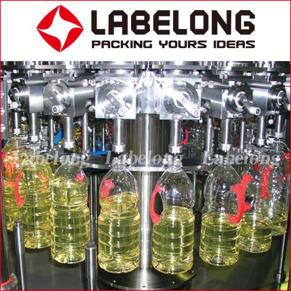 Buy HDPE Bottle 5000BPH Edible Oil Bottle Filling Machine at wholesale prices