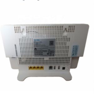 Smart Appearance Onu Modem With Wifi Router White Energy Saving Compact Size