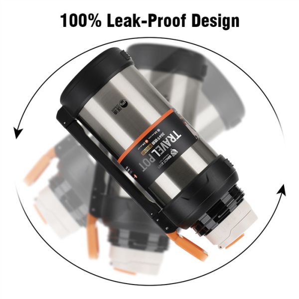 Thermal Insulation Vacuum Travel Pot For Self-Driving Travel