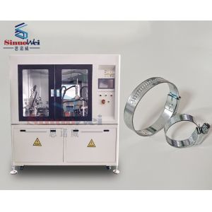 1000 Pcs/Hour British Type Hose Clamp Machine Automatic Assembly Machine ODM