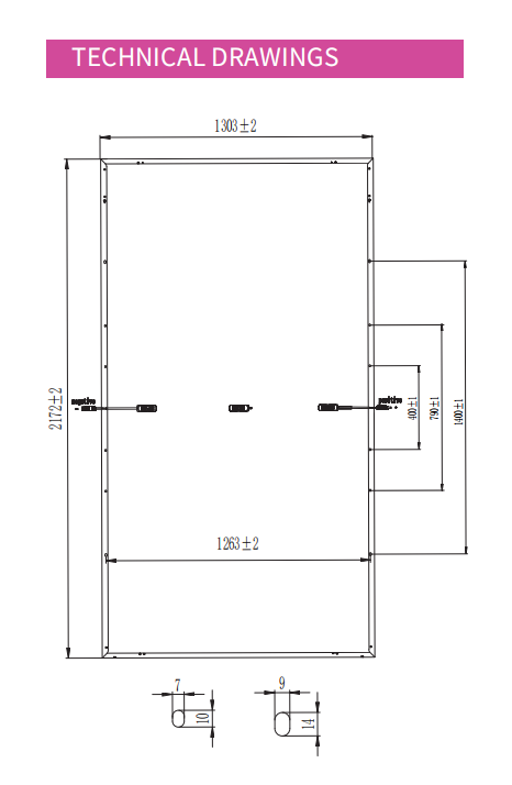 610-640w 2x60 Cells Monocrystalline Solar Module 1500Vdc 3.2 Mm Glass Mono Half Cut Solar Panel