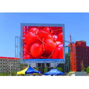 P6 outdoor full color led display ,outdoor big tv advertising led screen