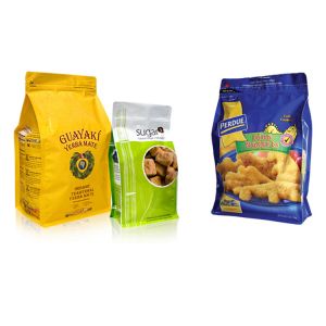 Customized dog food bag resealable zipper of pet food packaging