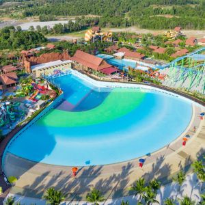 Fiberglass Steel Surf Wave Pool Water Play Equipment Cost Saving