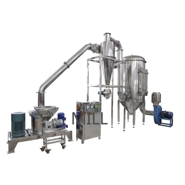Buy Guar Gum Carrageenan Fine Powder Grinder , Powder Milling Machine 150 Mesh Gelatin at wholesale prices