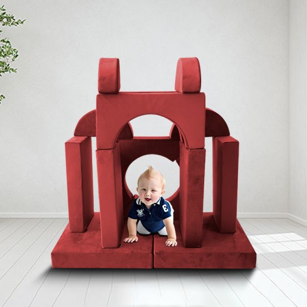 Indestructible 14 Piece Flip Play Couch OEKO-TEX Modular Floor Sofa