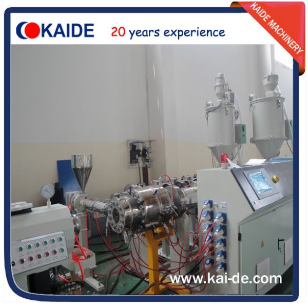 Buy Glassfiber PPR pipe extruder machine 28-30m/min KAIDE extruder at wholesale prices
