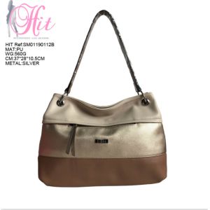 Top Selling cross ring handle Women Handbag PU Ladies Shoulder Bag