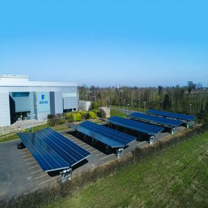 Anodized Aluminum Residential Landscape Adjustable Advanced Carports, Solar