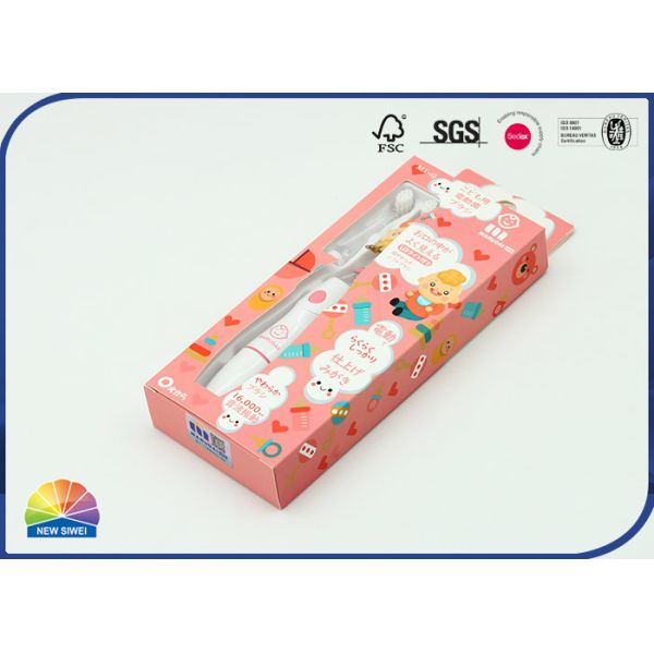 Buy Toothbrush Packaging Folding Retail Hanging Box Biodegradable at wholesale prices