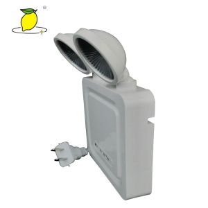 Thermoplastic LED Emergency Twin Spot Light Rechargeable For School