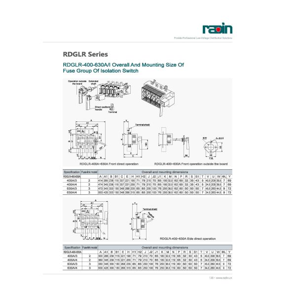 High Security Load Break Switch High Dielectric Performance CCC Approved