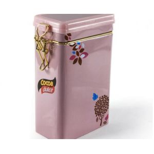 Airtight Coffee Tins with Plastic Lid