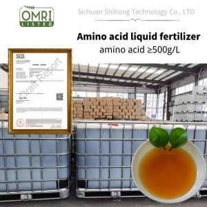 Quality High Nitrogen Vegetable Amino Acid 50% Organic Liquid Fertilizer For Vegetable Garden for sale