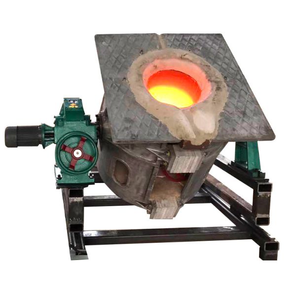 1800℃ Max Temperature Medium Frequency Induction Melting Furnace For Metal