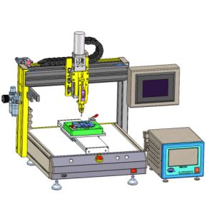 200W 200mm/S Heat Staking Equipment Pulse Hot Pressing Welding Machine