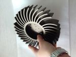 Heat Sink CNC Machining Prototype Service , CNC Turning Machining With Metal /