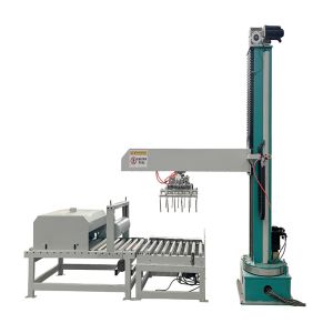 180kg Palletizing Robot Arm 2.4m Height Robotic Bag Palletizer